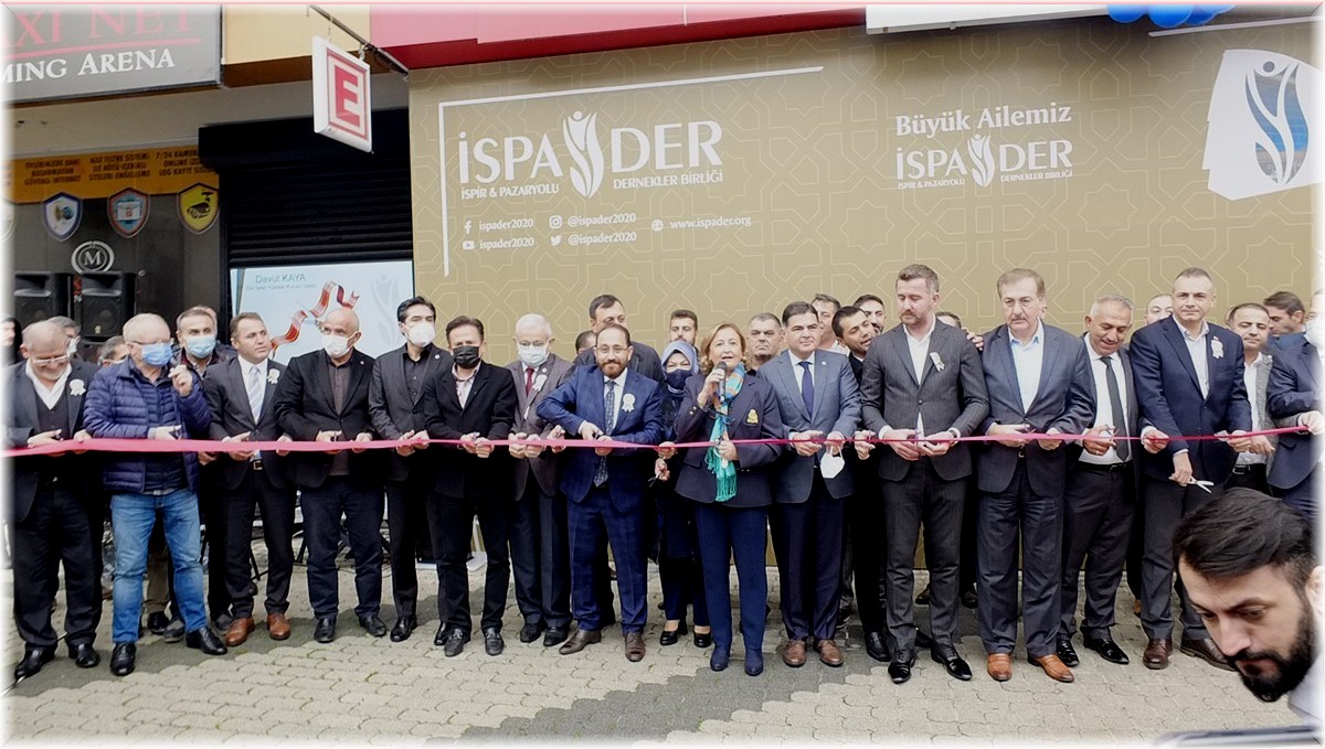 İSPADER genel merkezi görkemli bir törenle açıldı