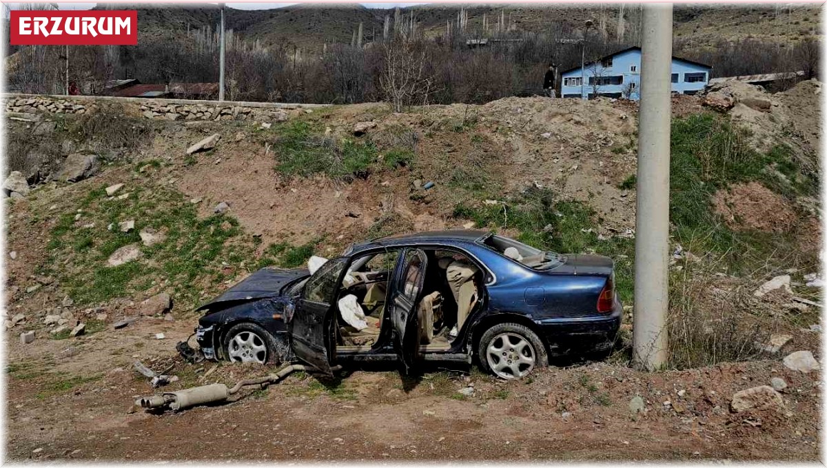 İspir'de feci kaza: 1 ölü