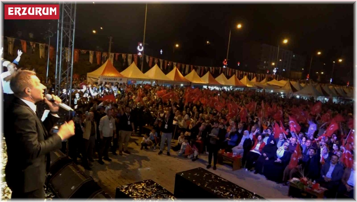 İspir'de Mustafa Yıldızdoğan rüzgarı