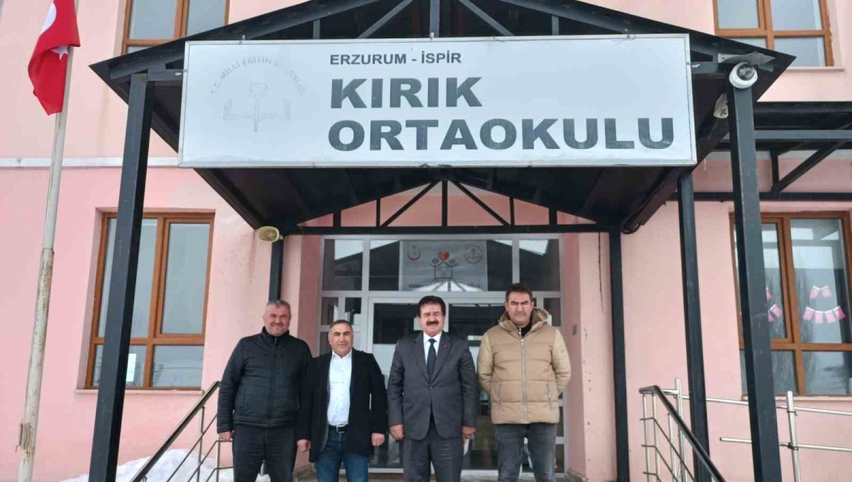 İspir'de öğrencilere Ramazan ayında anlamlı yardım