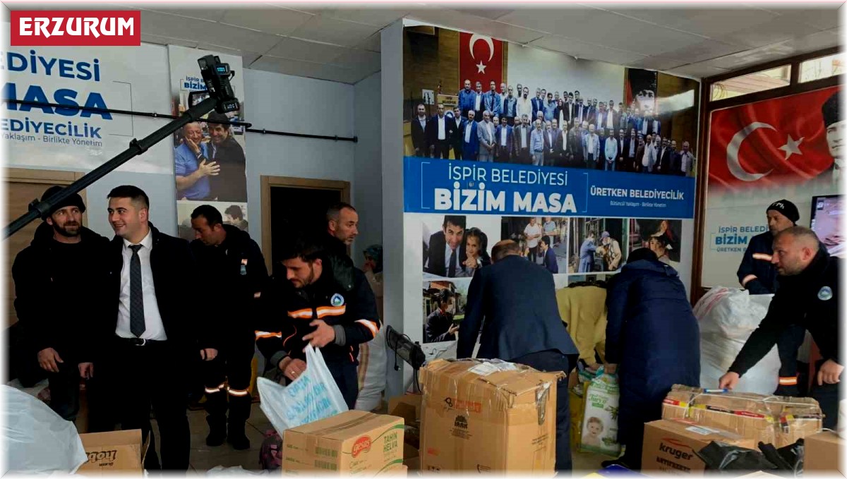 İspirliler depremzedeler için seferber oldu