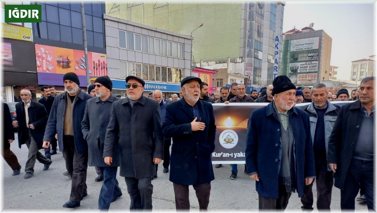 İsveç'te Kur'an-ı Kerim yakılması Iğdır'da kınandı