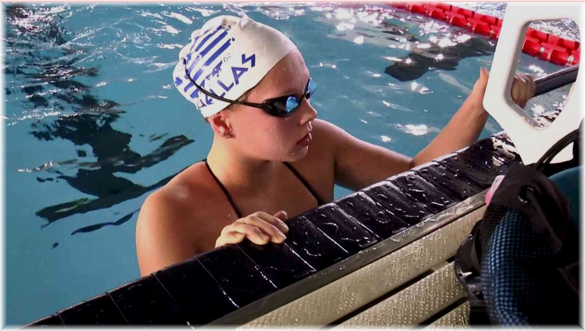 İsviçre ve Belçika yüzme milli takımları Erzurum'da kamp yapıyor