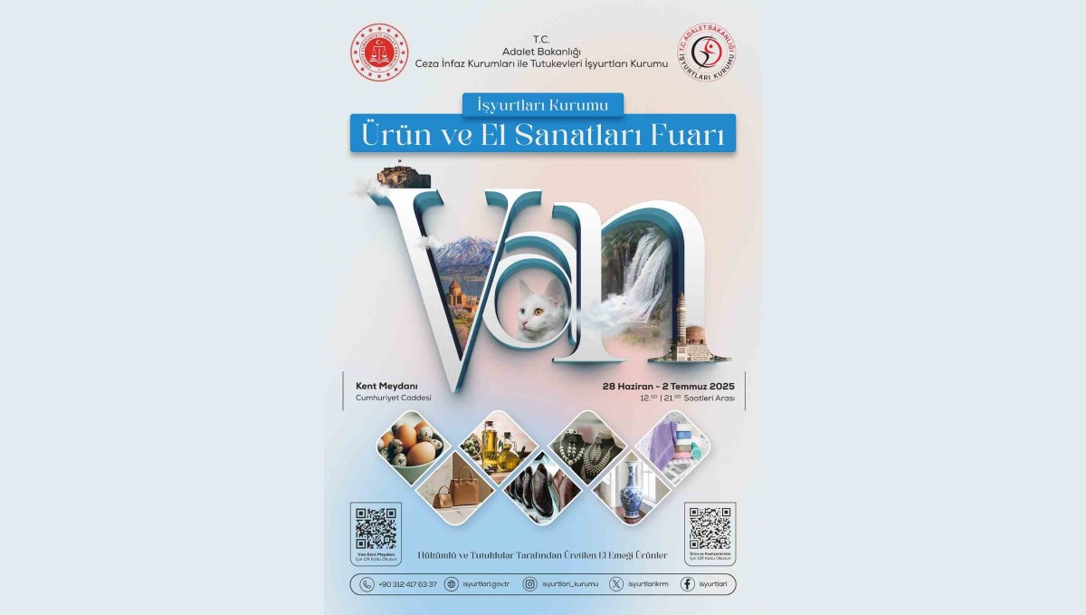 İşyurtları Ürün ve El Sanatları Fuarı Van'a geliyor