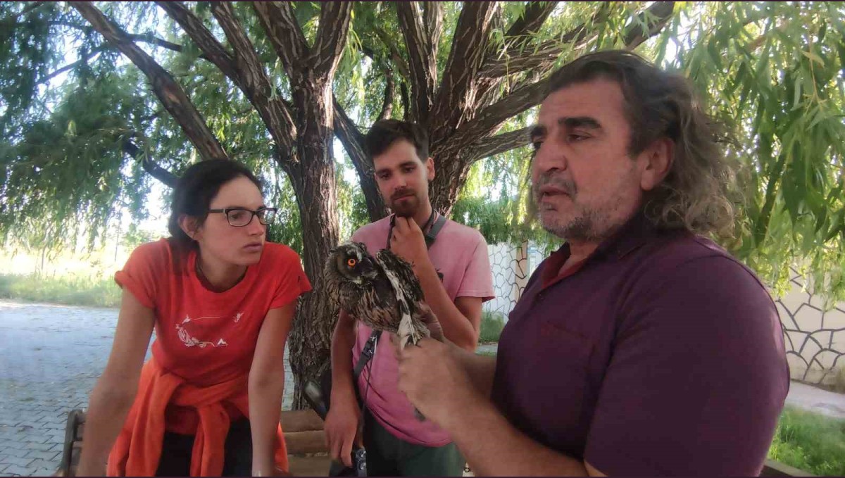 İtalya'dan Van'a geldiler, doğaya kuş saldılar