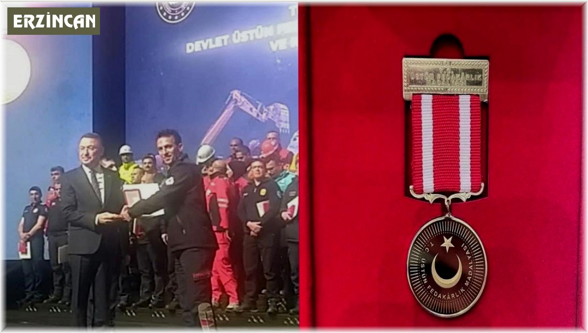 İtfaiye personeli, Devlet Üstün Fedakârlık Madalyası ve Nişanı ile ödüllendirildi
