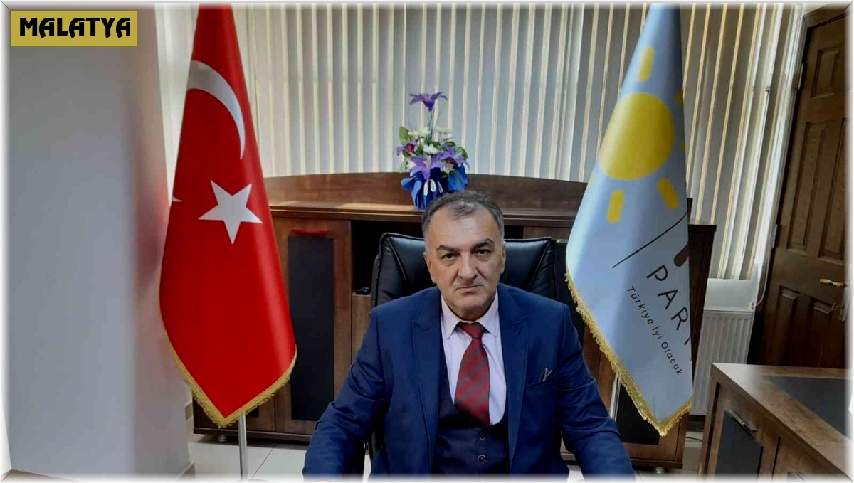 İyi Parti Malatya İl Başkanı Yılmaz oldu