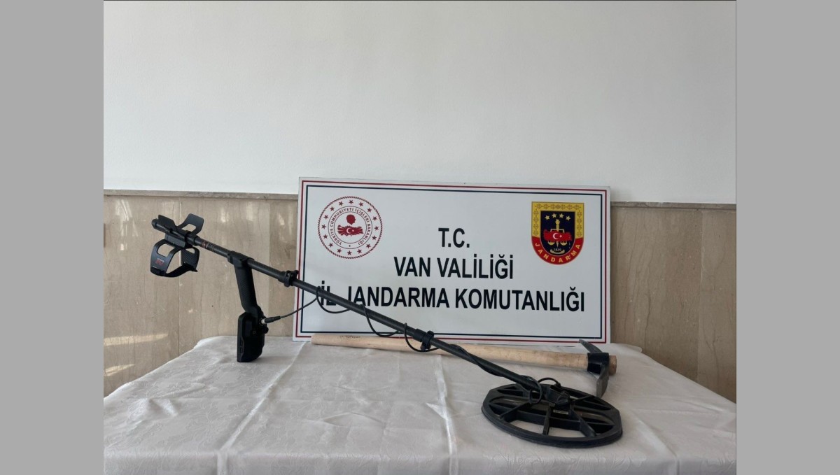 İzinsiz define arayanlara suçüstü