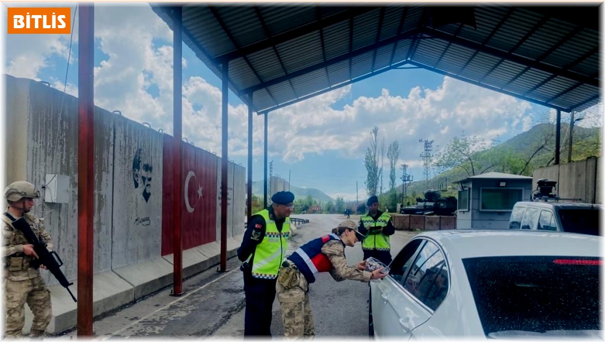 Jandarma bayramda da iş başında