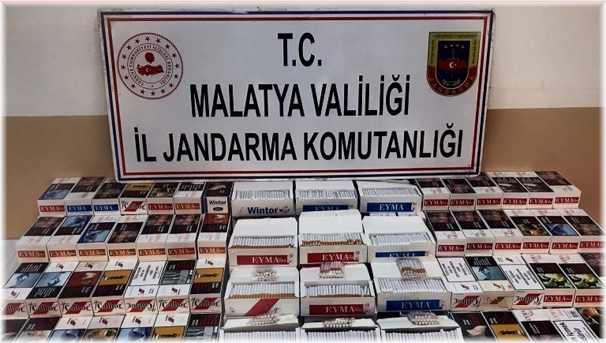 Jandarma'dan kaçak sigara operasyonu