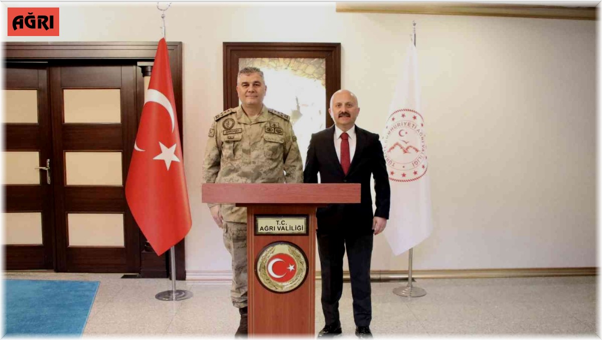 Jandarma Genel Komutan Yardımcısı Orgeneral Ali Çardakcı'dan, Vali Varol'a Ziyaret