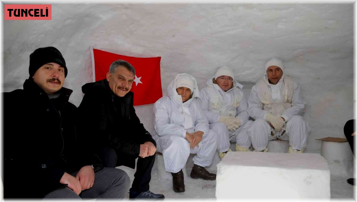 Jandarma Genel Komutanı Çetin, Tunceli'de üs bölgesini ziyaret etti