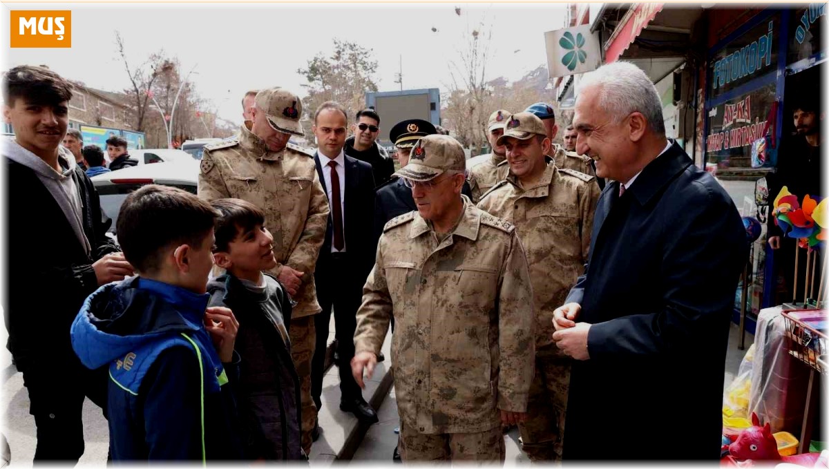 Jandarma Genel Komutanı Orgeneral Çetin, Muş'ta