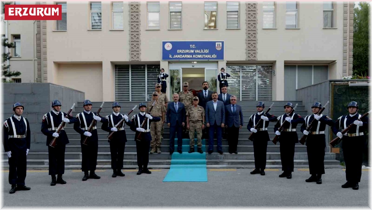 Jandarma Genel Komutanı ve Emniyet Genel Müdürü Erzurum'daydı