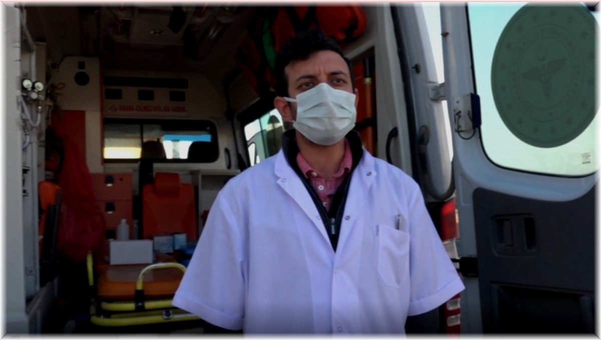 Jandarma kontrol noktasında aşı uygulaması