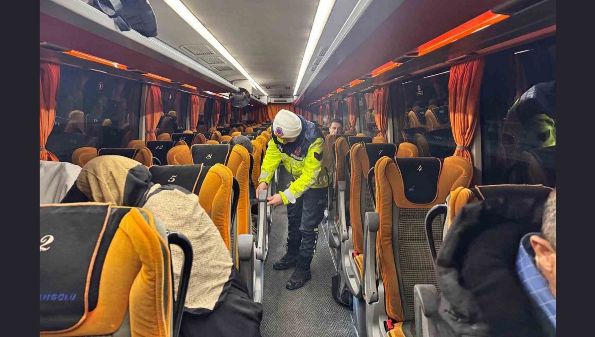 Jandarma trafik ekiplerinden denetim