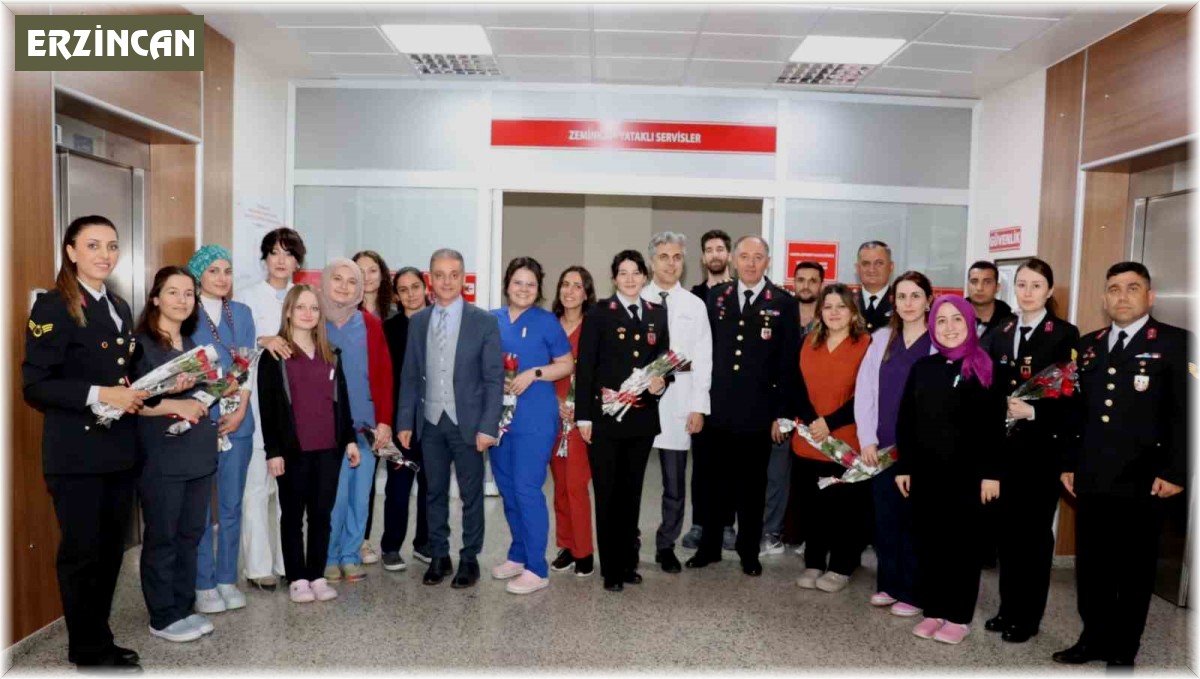 Jandarmadan Hemşireler Günü jesti