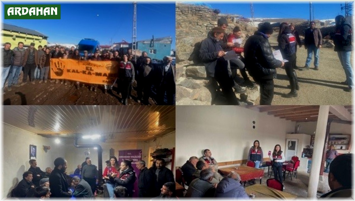 Jandarmadan "Kadına el kalkamaz" eğitimi