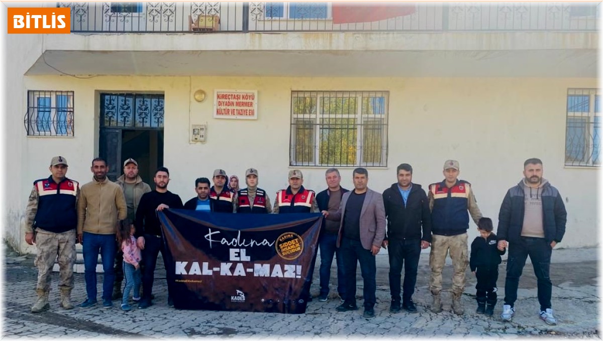 Jandarmadan kadınlara KADES eğitimi