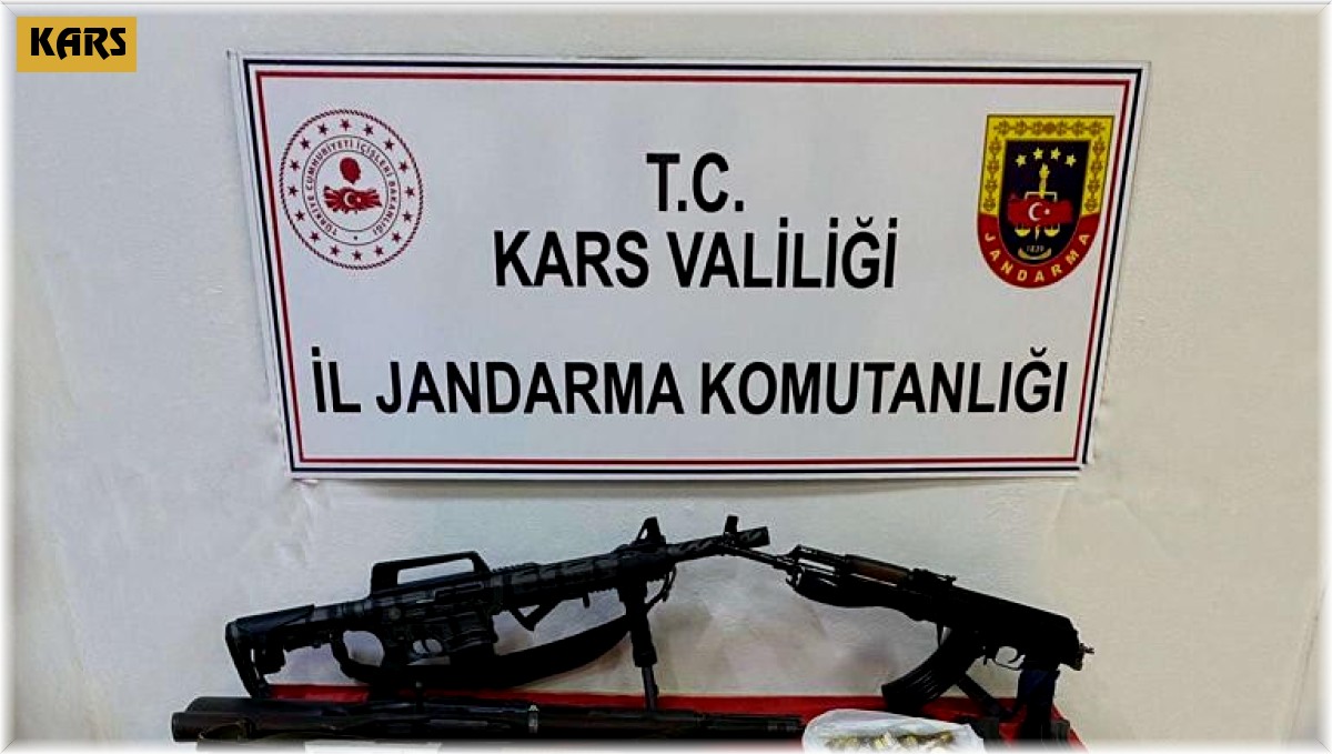 Jandarmadan ruhsatsız silah operasyonu