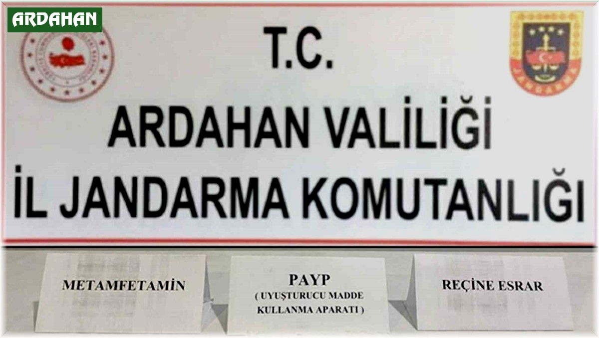 Jandarmadan uyuşturucu operasyonu: 1 gözaltı