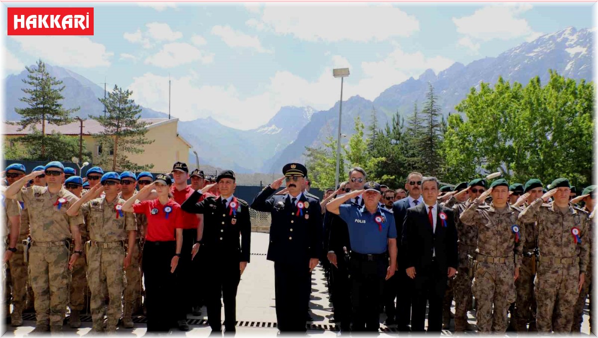 Jandarmanın 184. kuruluş yıl dönümü Hakkari'de kutlandı