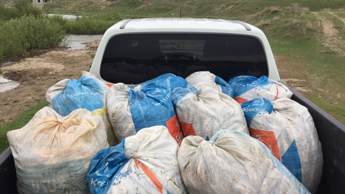 Kaçak avlanmış 1,5 ton inci kefali ele geçirildi