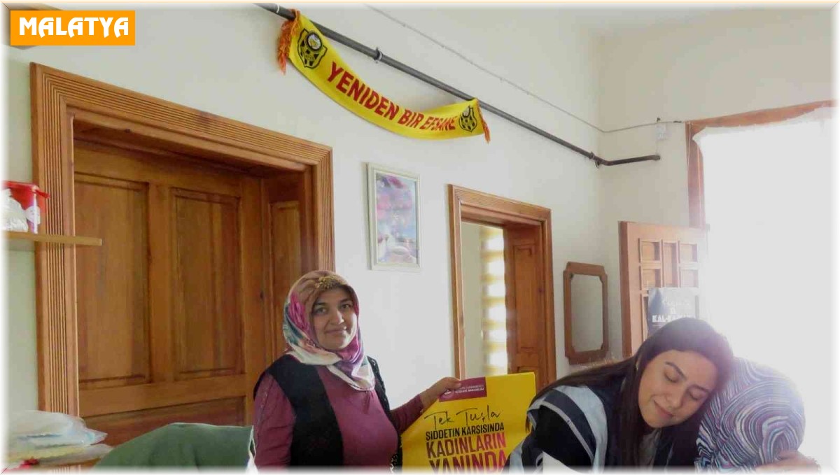 Kadın polislerden kadınlara ''şiddet'' uyarısı