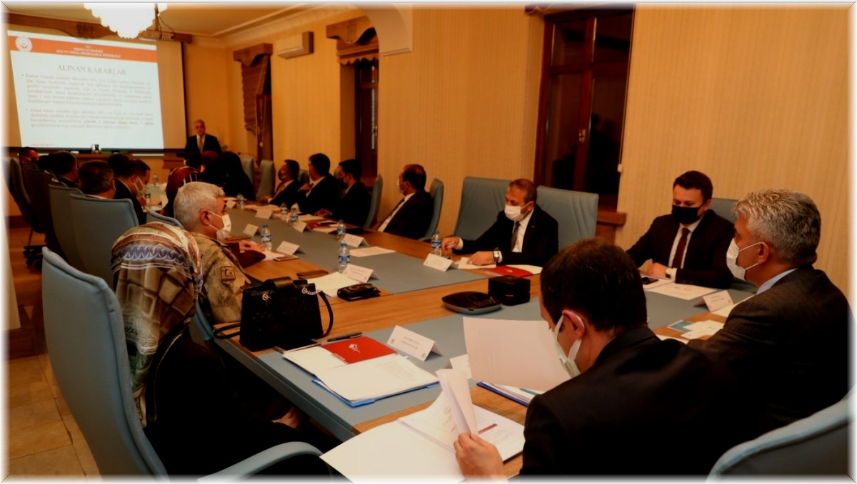 Kadına Yönelik Şiddetle Mücadele Koordinasyon toplantısı düzenlendi