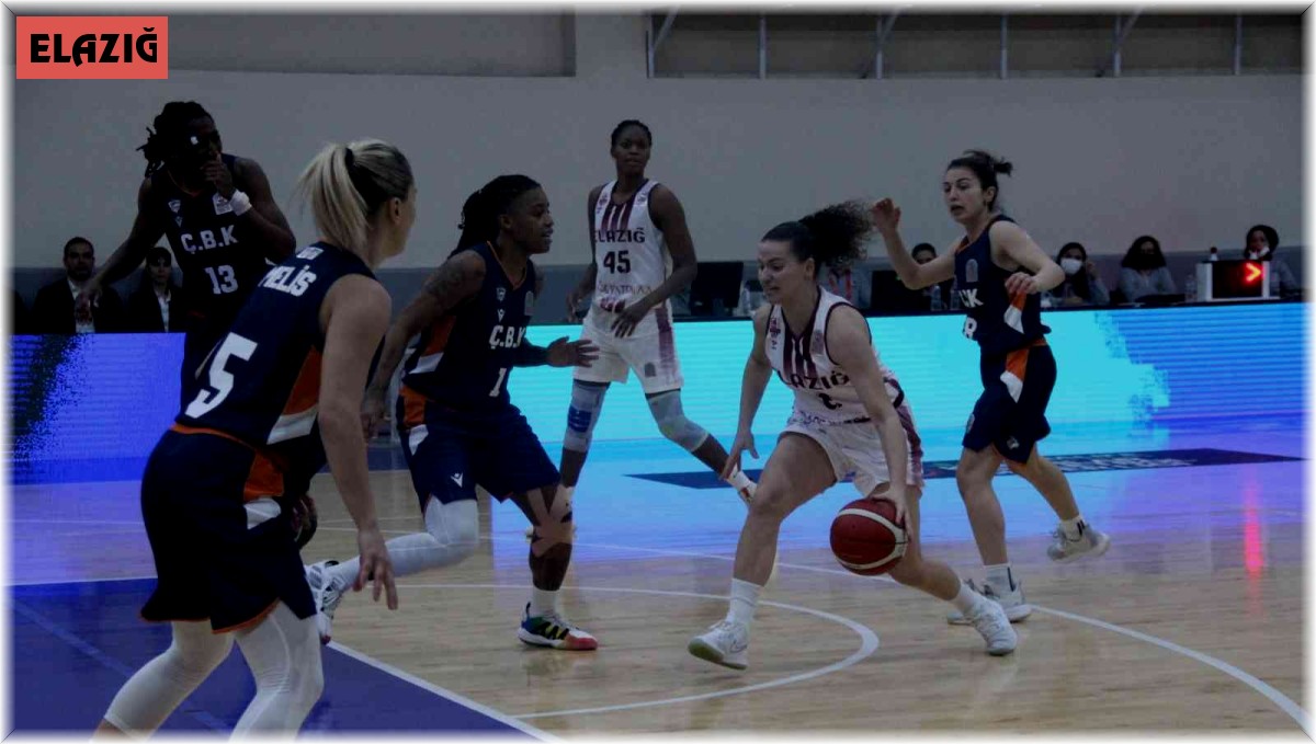 Kadınlar Basketbol Süper Ligi: Elazığ İl Özel İdare: 53 - ÇBK Mersin Yenişehir Belediye: 81