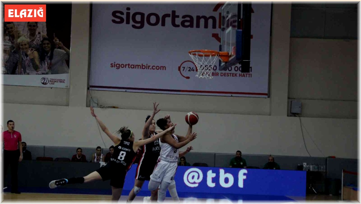 Kadınlar Basketbol Süper Ligi: Elazığ İl Özel İdare: 83 - Beşiktaş: 77