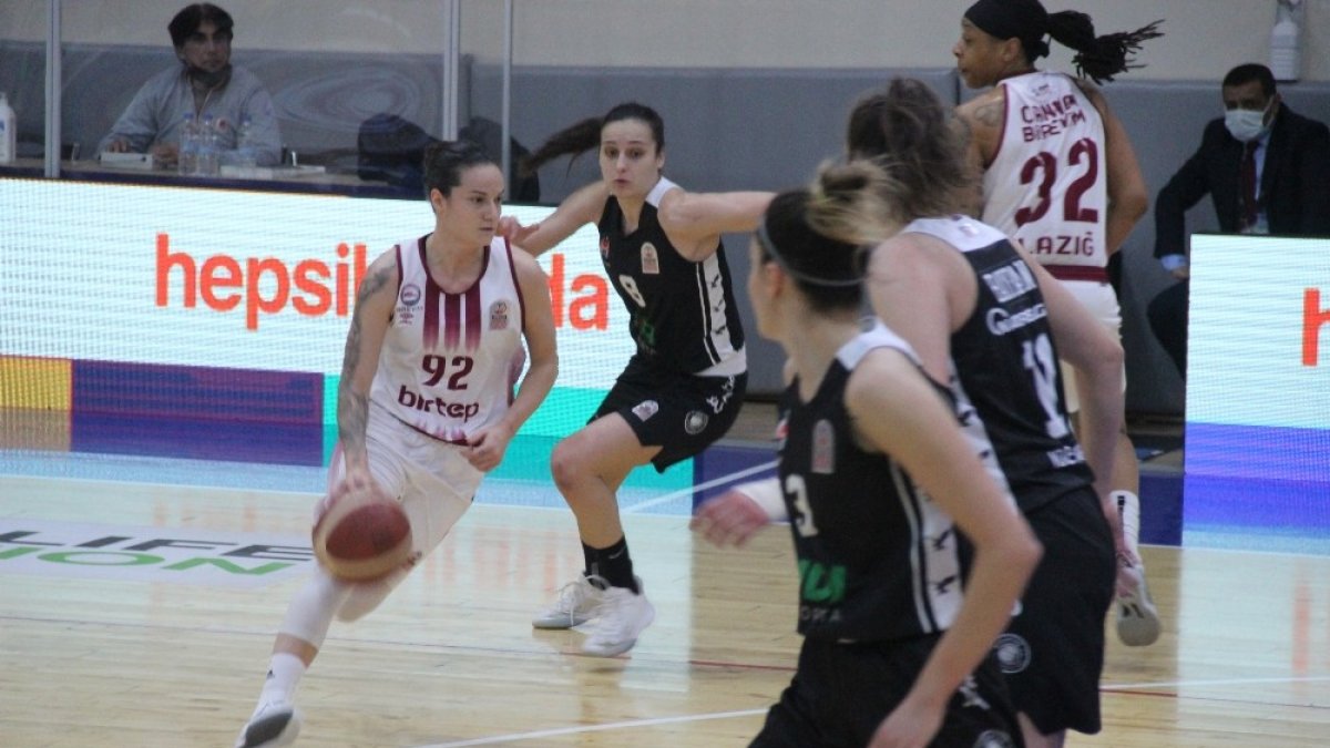 Kadınlar Basketbol Süper Ligi: Elazığ İl Özel İdare: 88 - Beşiktaş: 82