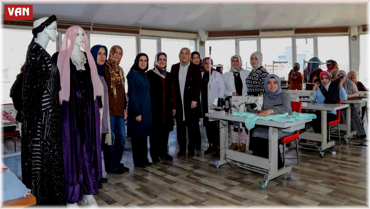 Kadınlar büyükşehir belediyesiyle meslek sahibi oluyor