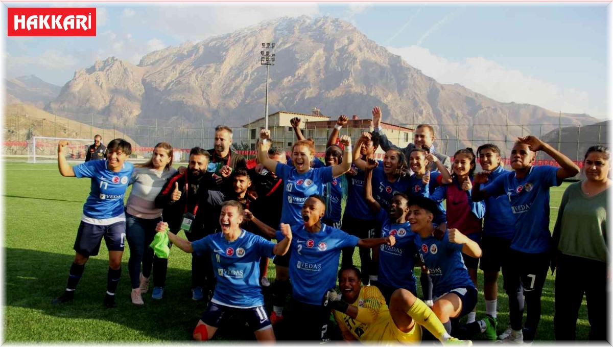 Kadınlar Futbol Süper Ligi: Hakkarigücü 1 Hatay Spor 0