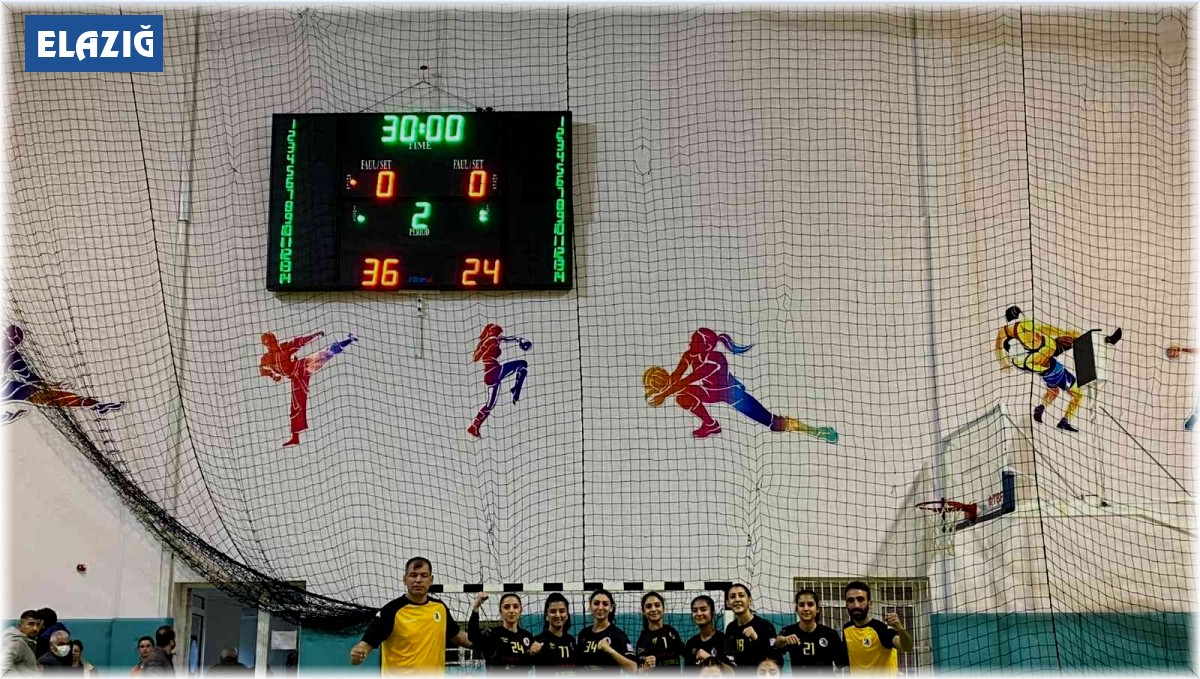 Kadınlar Hentbol 1. Lig: Elazığ SYSK: 36 - Olimpik Pazar: 24