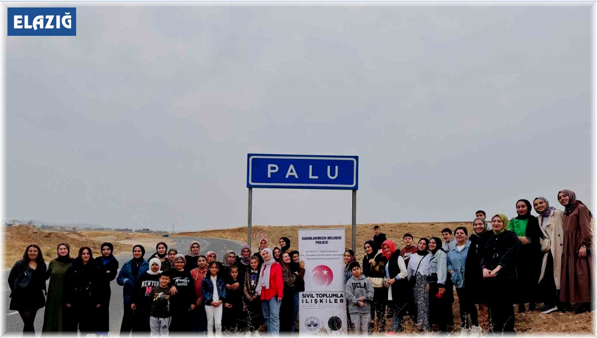 Kadınlar, Palu ilçesini gezdi