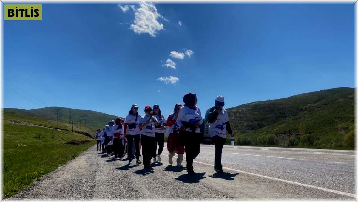 Kadınlar Van Gölü için yürüyor