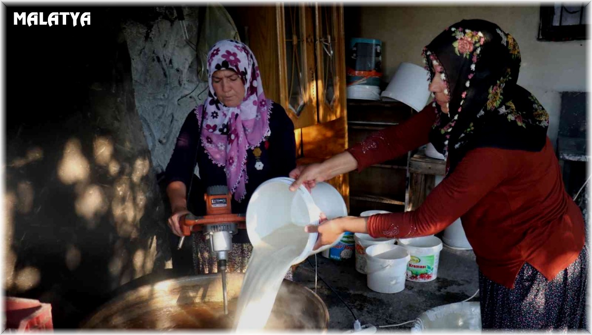 Kadınların ürettiği ev yapımı dut pestillerine yoğun talep