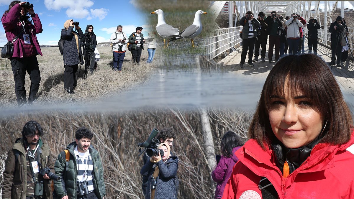 Kafkas Üniversitesi'nde öğrenciler 2 saatte 266 kuş gözlemledi