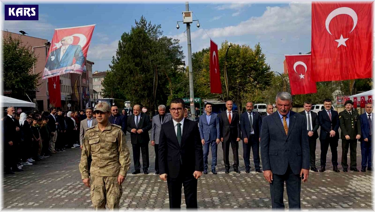 Kağızman'ın kurtuluş yıldönümü törenle kutlandı