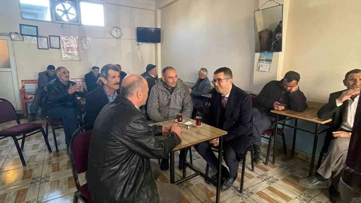 Kağızman Kaymakamı Daştan, esnafla buluştu