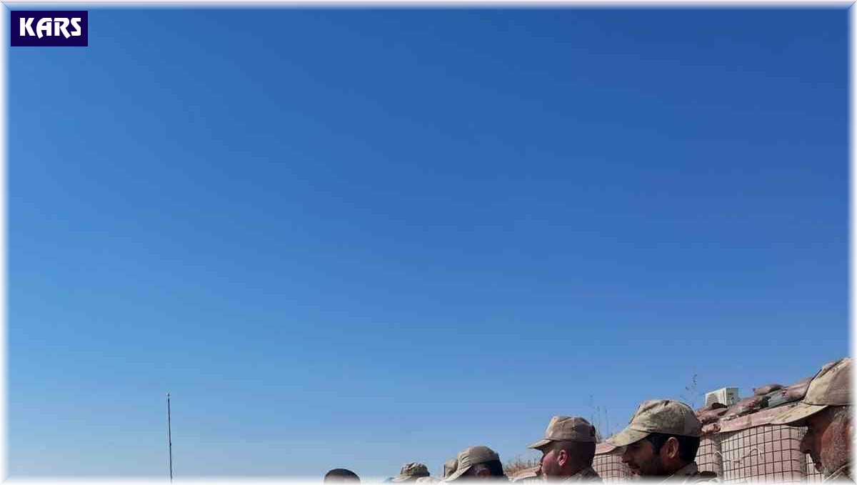 Kağızman kaymakamı üs bölgesinde