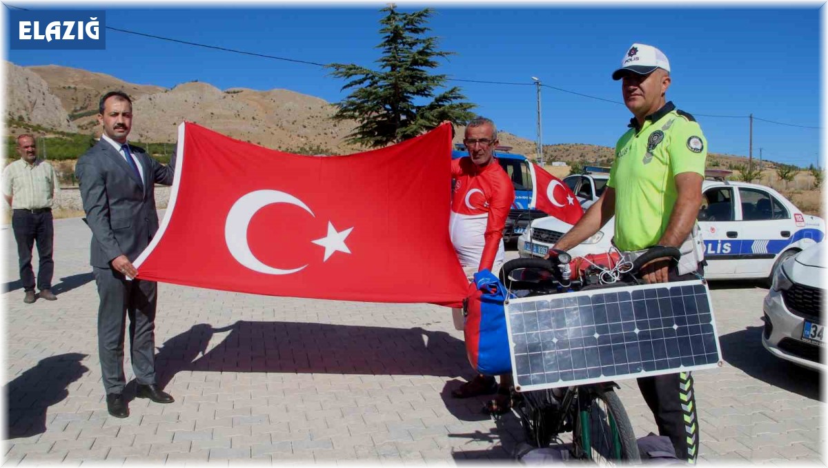 Kahraman Polis Fethi Sekin anısına bin 500 kilometre pedal çevirdi