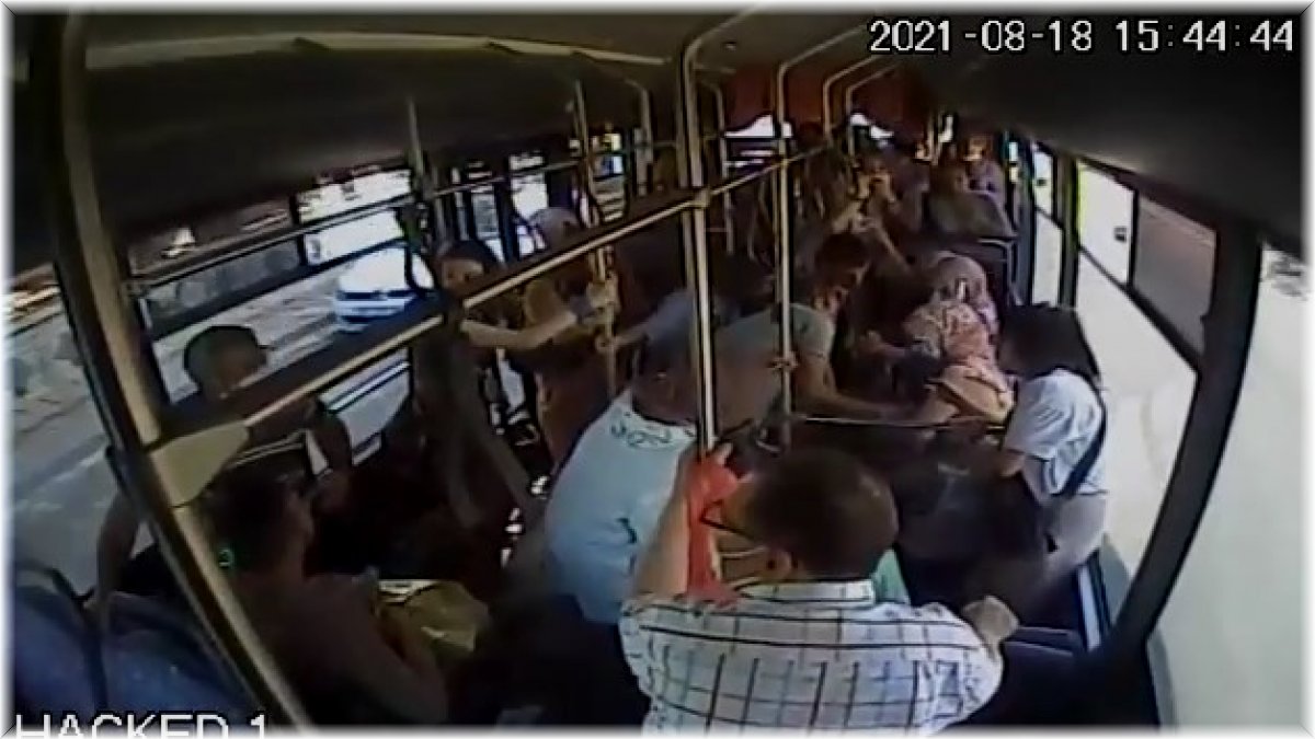 Kahraman şoför, dili boğazına kaçan çocuğu hastaneye yetiştirdi