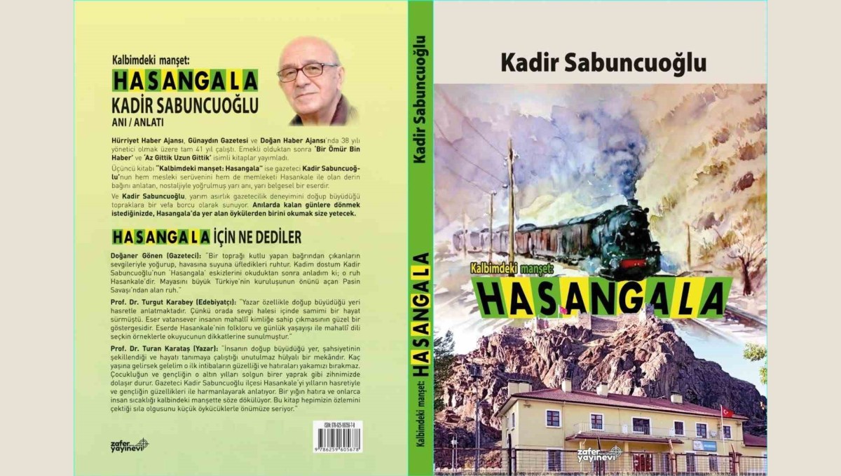 'Kalbimdeki manşet: Hasangala' kitabı baskıda