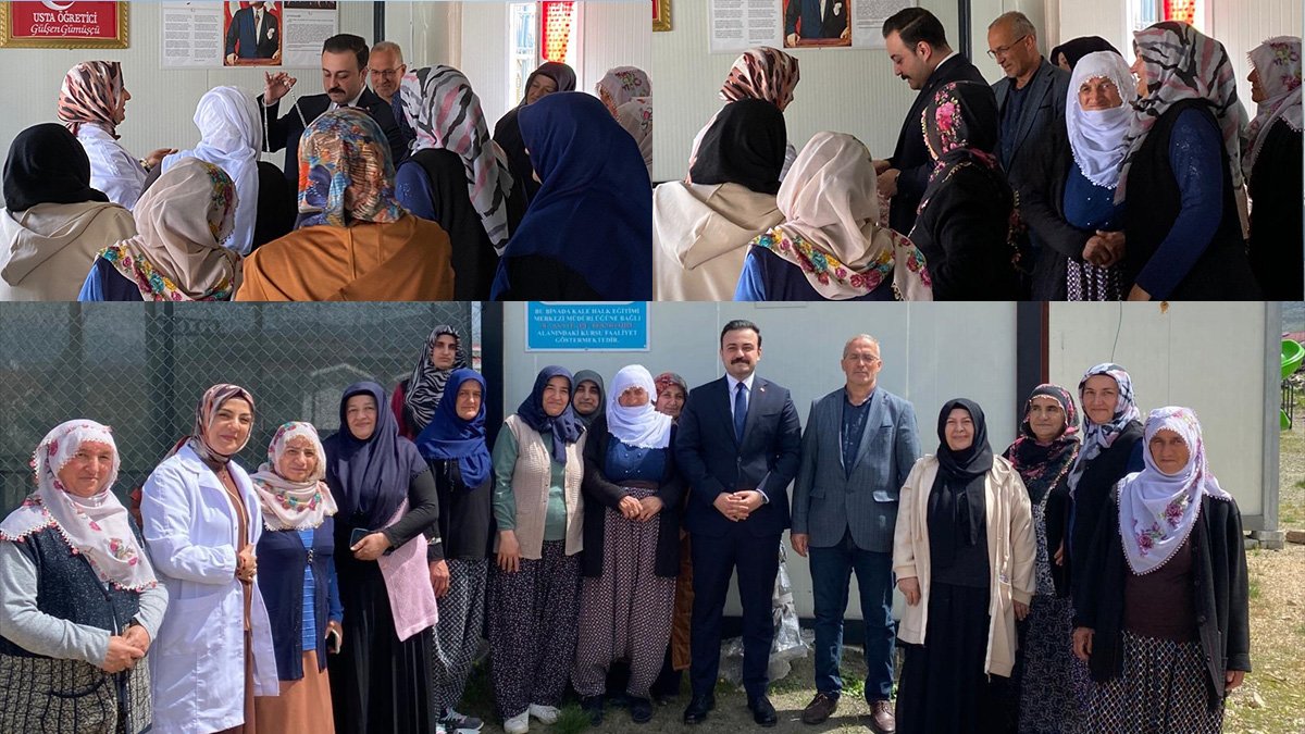 Kale'de dikiş nakış kursiyerleri üretiyor, aile ekonomisine katkı sağlıyor