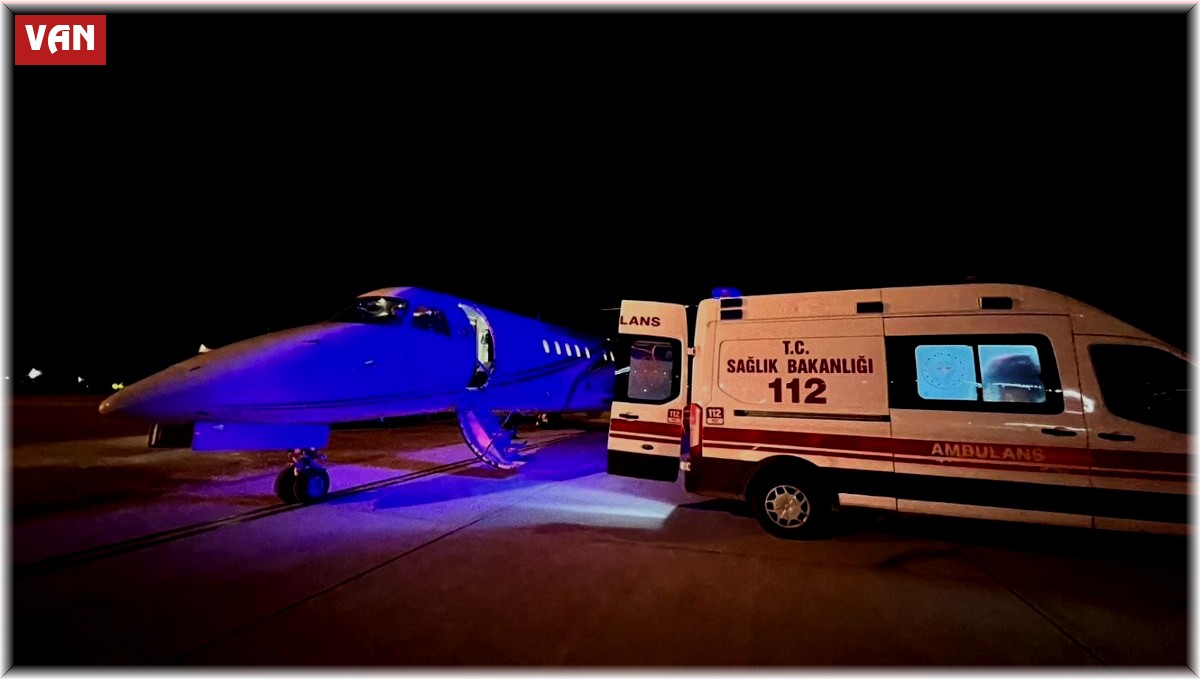 Kalp hastası bebek, ambulans uçakla Ankara'ya sevk edildi