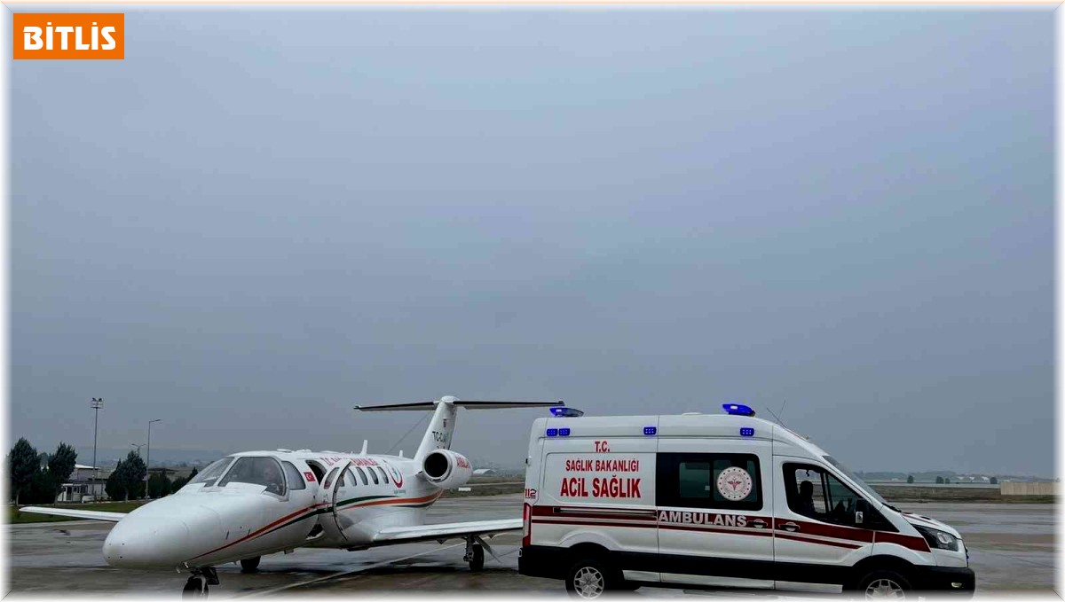 Kalp hastası iki günlük bebek ambulans uçakla Konya'ya gönderildi