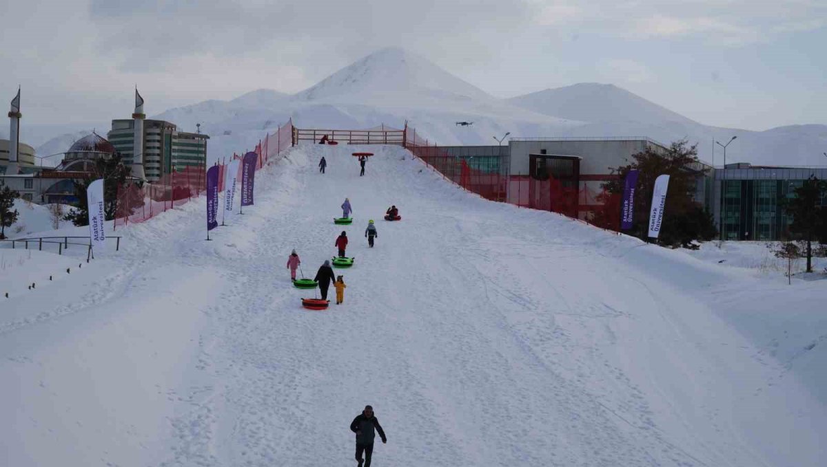 Kampüste kış keyfi başlıyor
