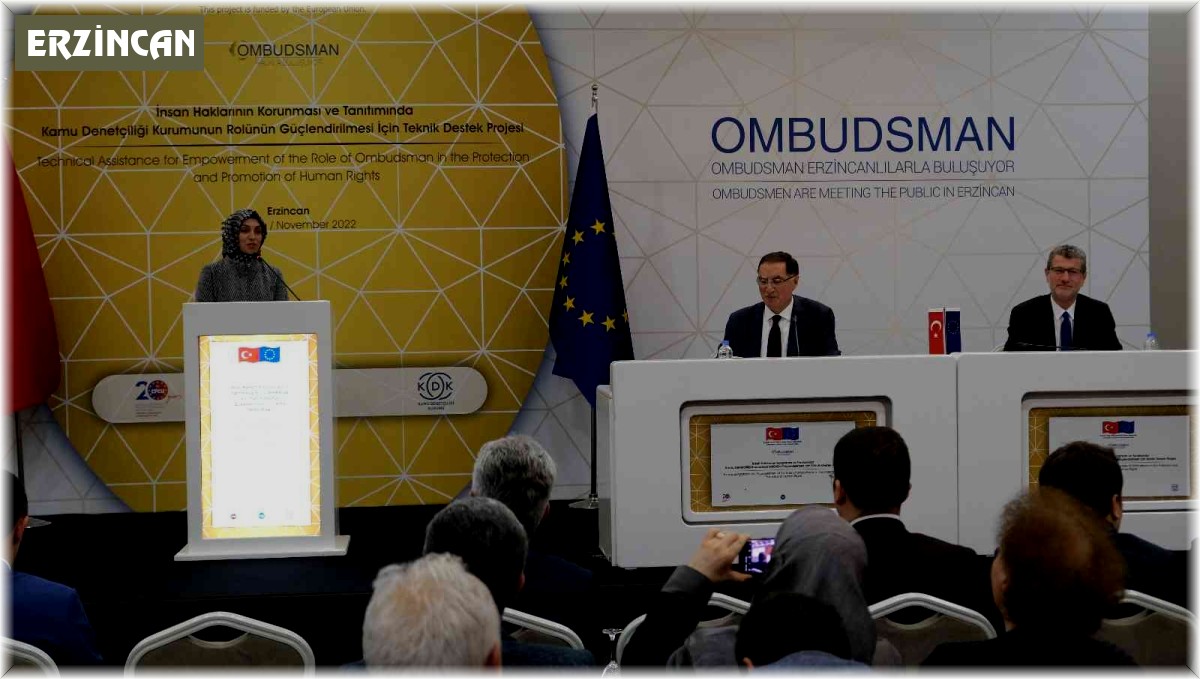 Kamu Başdenetçisi Malkoç Erzincan'da STK temsilcileri ve muhtarlarla buluştu